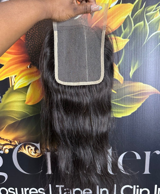 Raw Indian Hair Closure (All Textures)