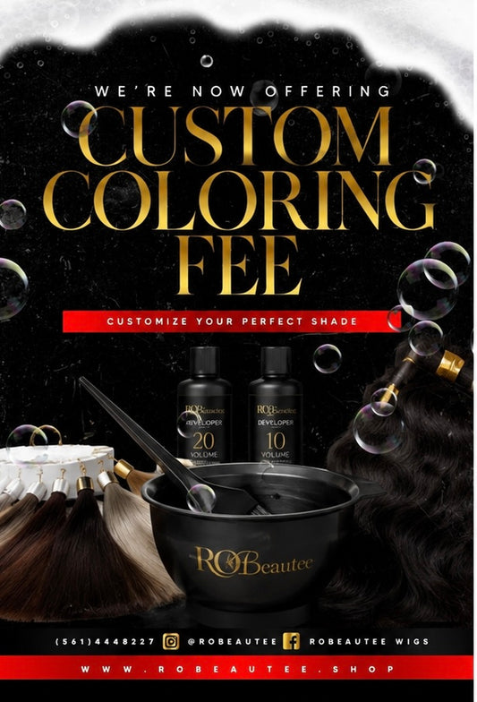 Custom Coloring Fee