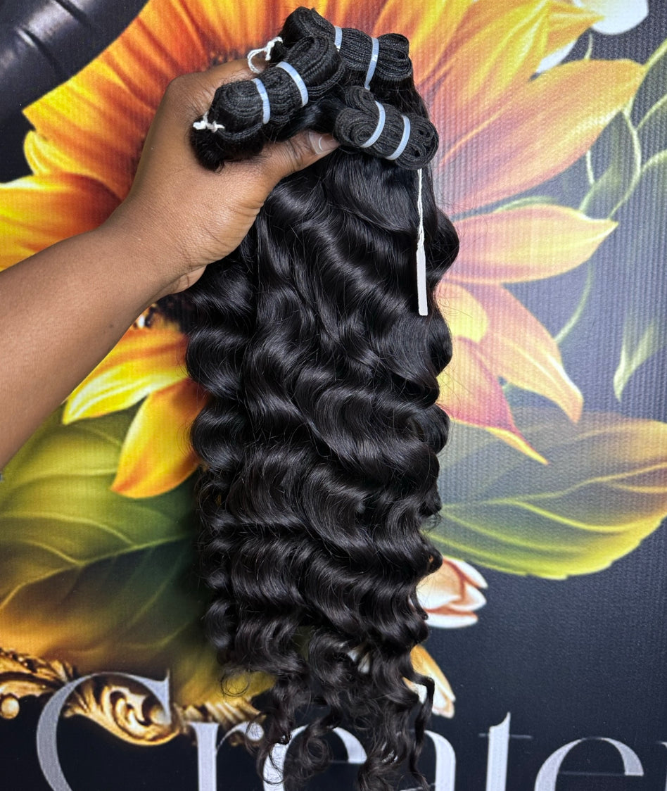 Raw Indian Curly
